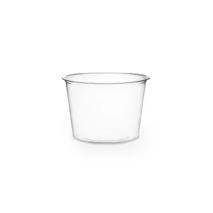 Pot à sauce PLA 4oz  Hauteur 48 mm Volume 117 ml Diamètre supérieur 70 mm